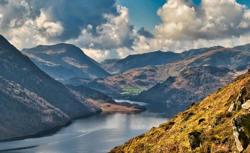 View of Ullswater from Gowbarrow