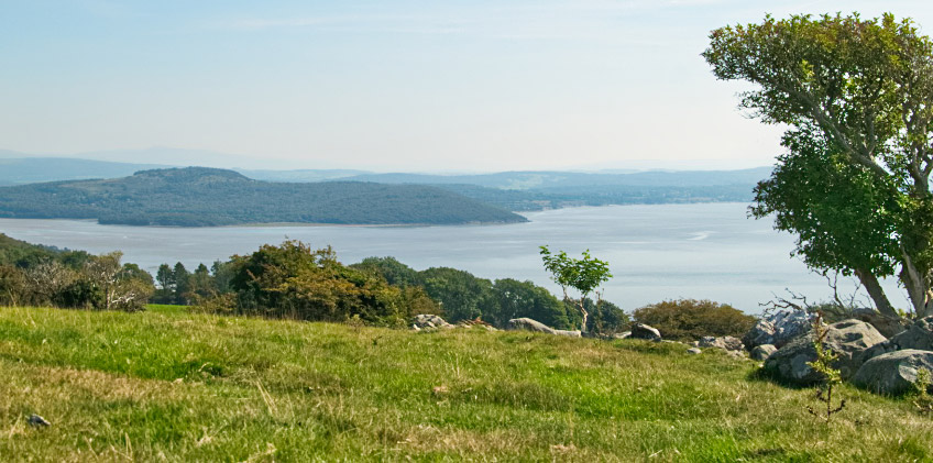 Arnside Knot from Fell End Arnside Knot from Fell End