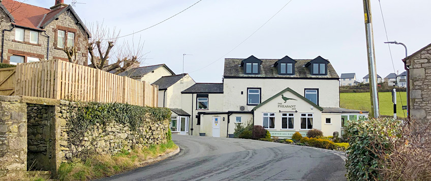 the Pheasant Inn, Allithwaite