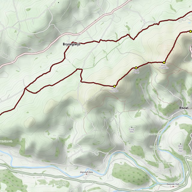 Ponderosa to Carrog and back (14 miles)